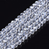 Electroplate Glass Beads Strands EGLA-A034-T8mm-A20-1