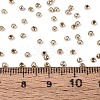 Plated 3/0 Glass Seed Beads SEED-Q025-2mm-D03-4