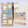 50Pcs Laser Paper Necklace Earring Display Cards CDIS-TA0001-55-8