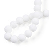 Opaque Glass Beads Strands GLAA-T032-P8mm-MD02-5