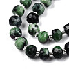 Natural Ruby Zoisite Beads Strands G-N327-08W-3