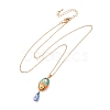 Magnetic Brass Enamel Egg with Girls Locket Pendant Necklaces for Women LS-KK-CBAF5B9-02G-01-2