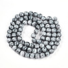 Baking Paint Glass Beads Strands DGLA-N003-10mm-A06-2