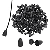 Plastic Cord End Caps LS-FIND-WH0750-205-1