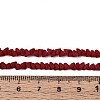 Frosted Opaque Glass Beads Strands GLAA-N017-4mm-15-3