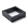 Square Transparent PE Thin Film Suspension Jewelry Display Box CON-D009-01B-03-2
