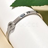 304 Stainless Steel Hinged Bangles for Women BJEW-F474-46P-3