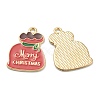 Alloy Enamel Pendants ENAM-J649-31LG-B-2