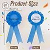 20Pcs Polyester Ribbon Brooches JEWB-CP0001-56B-2