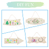 Wooden Ornaments WOOD-WH0107-32-5