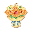 Alloy Enamel Pendants ENAM-I089-02G-01-1