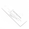 Iron Big Eye Beading Needles TOOL-N006-03-1