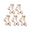 Alloy Enamel Pendants ENAM-S126-095-NR-1