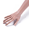 Adjustable Nylon Thread Braided Beads Bracelets BJEW-JB04374-01-4