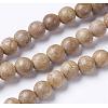 Natural Wood Beads Strands X-WOOD-J001-02-8mm-1