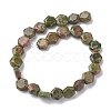 Natural Unakite Beads Strands G-K359-C15-01-3