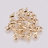 Brass Lobster Claw Clasps X-KK-T014-121G-1