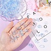 150Pcs Gradient Color Transparent Glass Beads GLAA-YW0004-91A-5