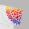 2Pcs 2 Style Custom Acrylic Tie-Dye Template DIY-CP0008-78E-3