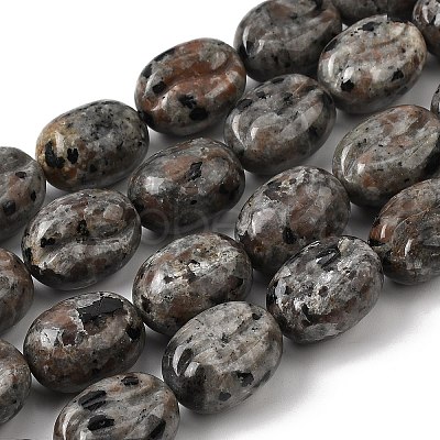 Natural Fluorescent Syenite Rock(Glow under UV Light) Beads Strands G-K362-D02-03-1