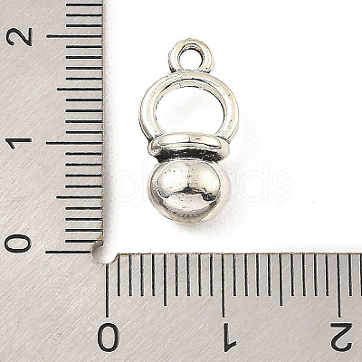 Tibetan Style Alloy Pendants FIND-E041-22AS-1