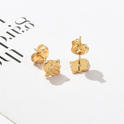 304 Stainless Steel Stud Earrings for Women LS-STAS-Z117-16G-02-1