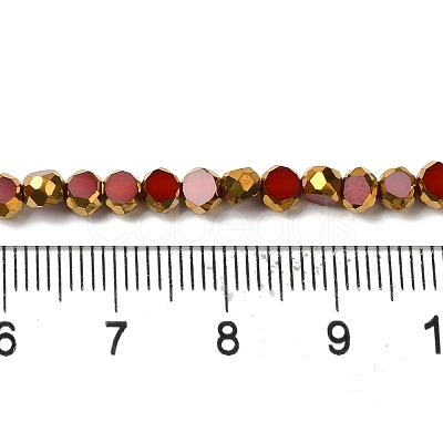 Electroplate Glass Beads Strands X-EGLA-P061-01A-07-1