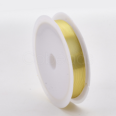 Round Copper Jewelry Wire X-CWIR-Q006-0.8mm-G-1