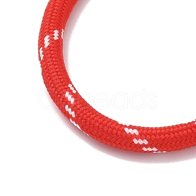 Ployester Core-Wrapped Round Cord Necklace Making KK-CBACFA2-03P-26-1