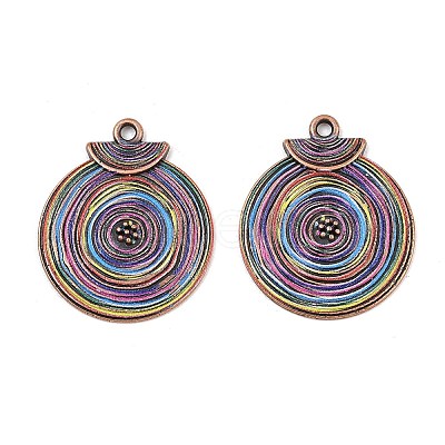 Tibetan Style Alloy Pendants AL-CBA606A-09-1
