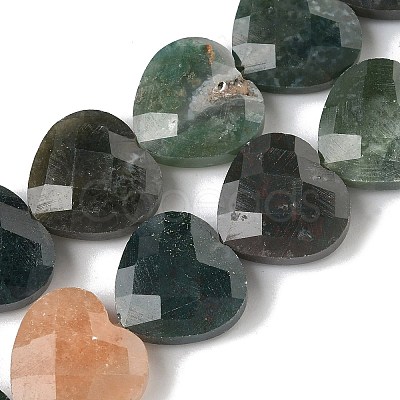 Natural Indian Agate Beads Strands G-A309-A04-01-1