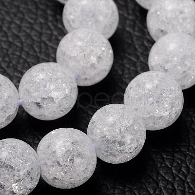 Synthetic Crackle Quartz Beads Strands GBA092-10MM-1