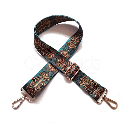 Ethnic Style Adjustable Webbing Bag Strap for DIY Women's Bag PW-WG69147-02-1