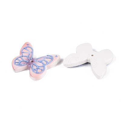 Handmade Porcelain Beads PORC-Q008-02B-1