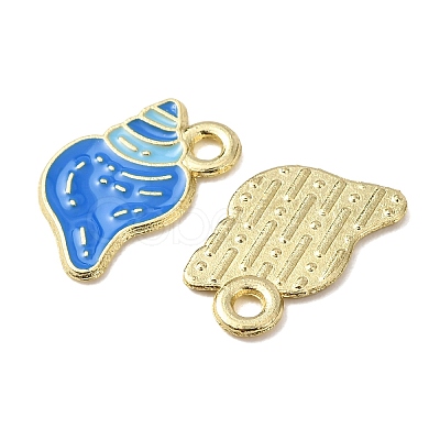 Ocean Alloy Enamel Pendants ENAM-B041-01A-1