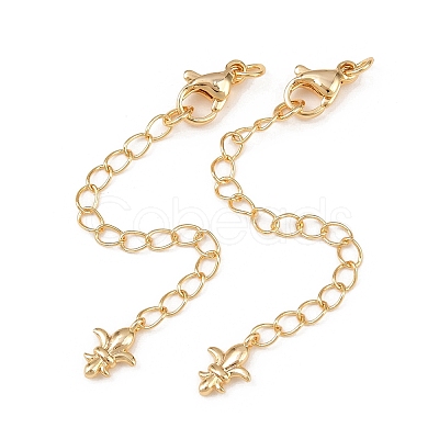 Brass End with Chains KK-H524-19G-1