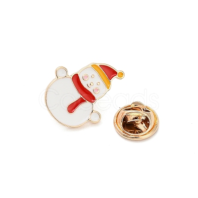 Christmas Enamel Pins JEWB-H033-02B-G-1