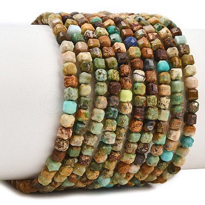 Natural Anhui Turquoise Beads Strands GG-CBA5BAE-A01-1