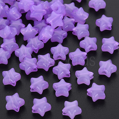 Imitation Jelly Acrylic Beads MACR-S373-45-E04-1