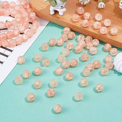 ARRICRAF Synthetic Crackle Quartz Beads Strands CCG-AR0001-02-1
