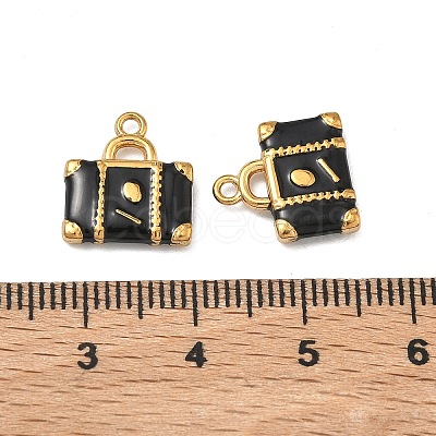 304 Stainless Steel Enamel Pendants STAS-F347-17G-01-1