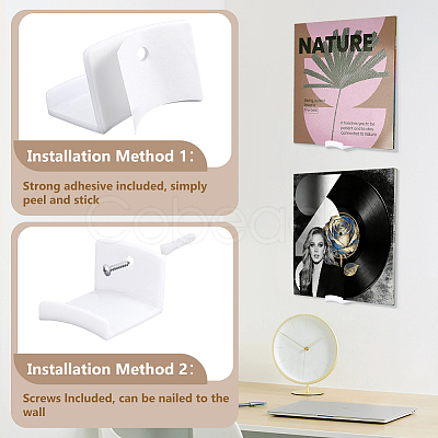 Plastic Hat Hooks for Wall AJEW-WH0481-762C-1