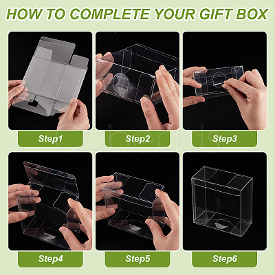 Transparent PVC Box CON-WH0084-97A-1