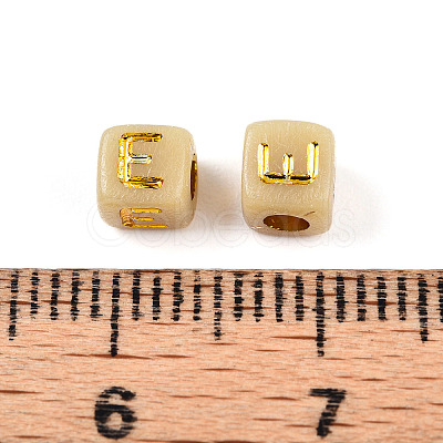 Plating Acrylic Beads OACR-N140-01E-E-1