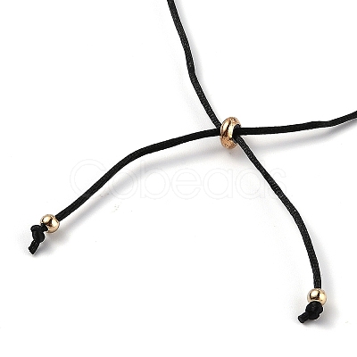 Adjustable Polyester Cord Slider Bracelets LS-BJEW-H540-A02-G-1