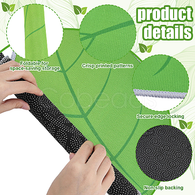 Polyester Anti-slip Carpet AJEW-WH0556-34-1