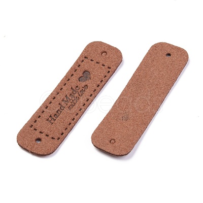 PU Leather Label Tags DIY-H131-A05-1