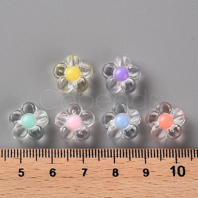 Transparent Acrylic Beads TACR-S152-06A-1