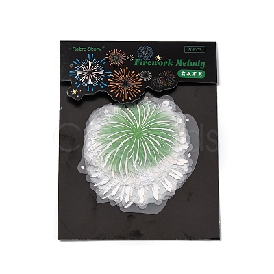 Scrapbooking Sticker PET Decorative Stickers DIY-M076-02E-1