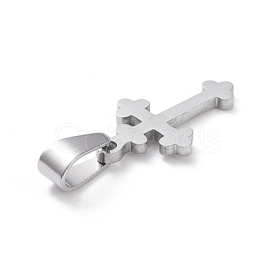 Non-Tarnish 304 Stainless Steel Pendants STAS-L216-30P-1